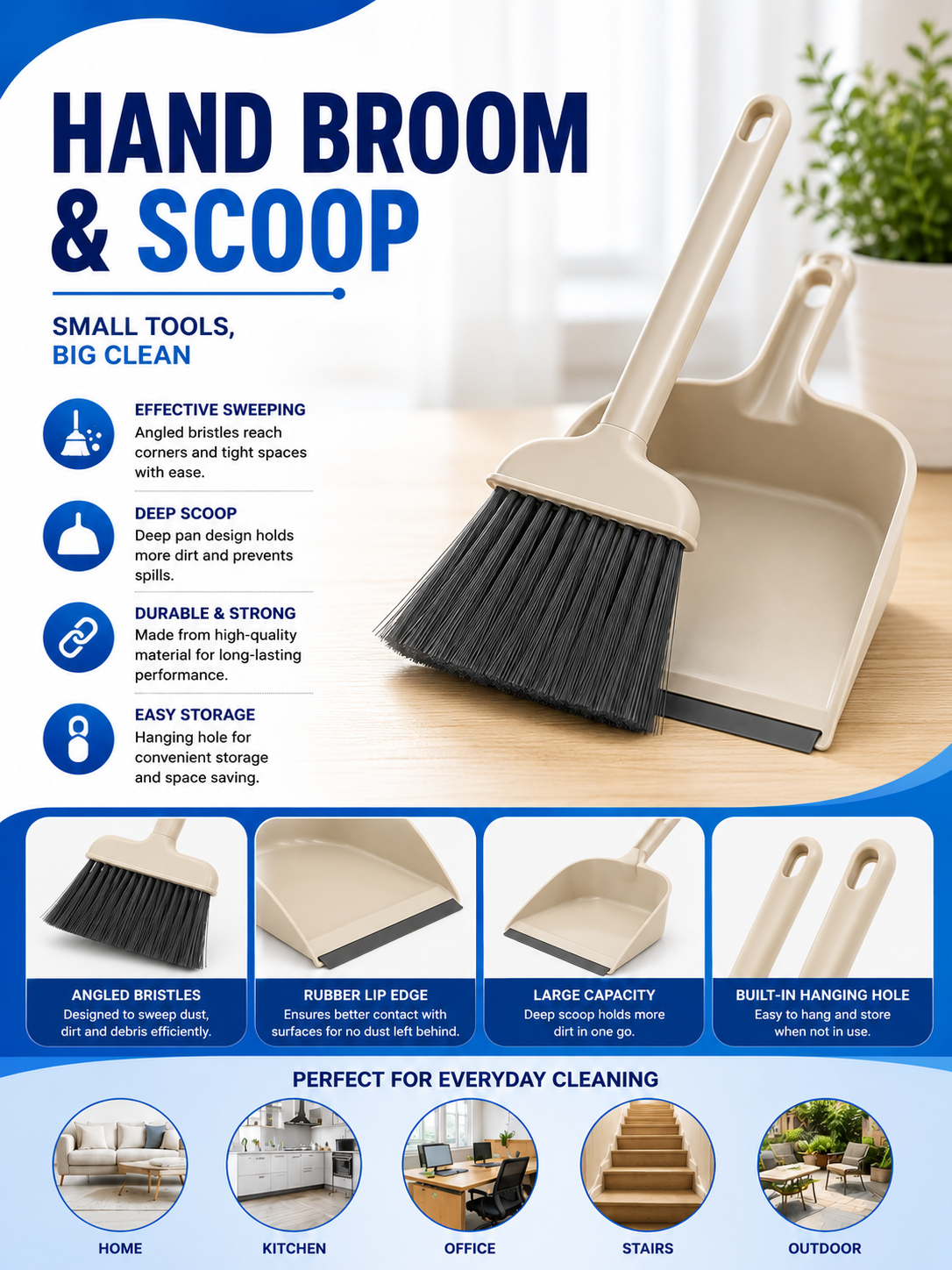 Hand Broom & scoop