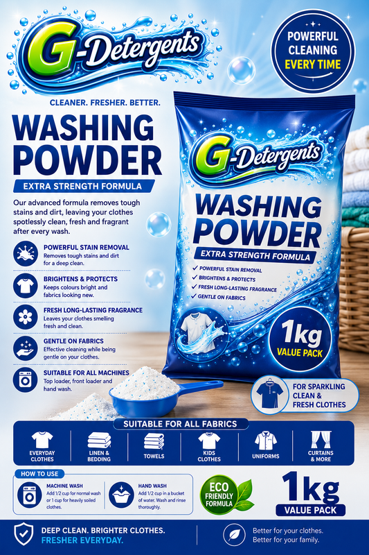 1 kg washing powder all purpose