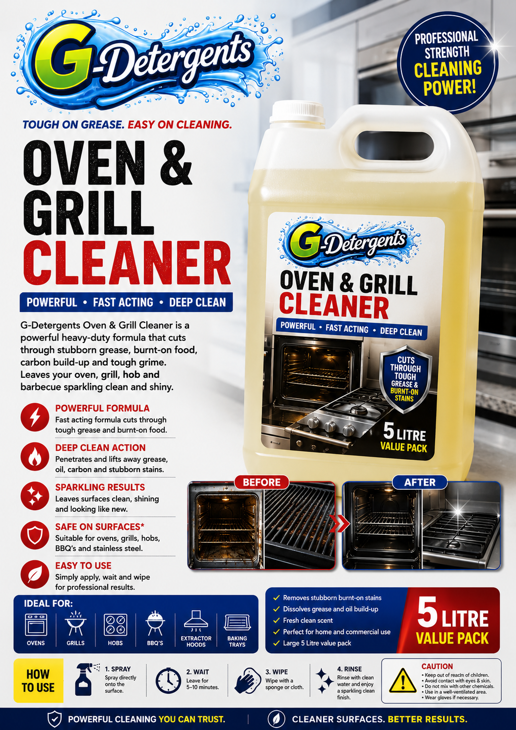 Oven and Grill cleaner
